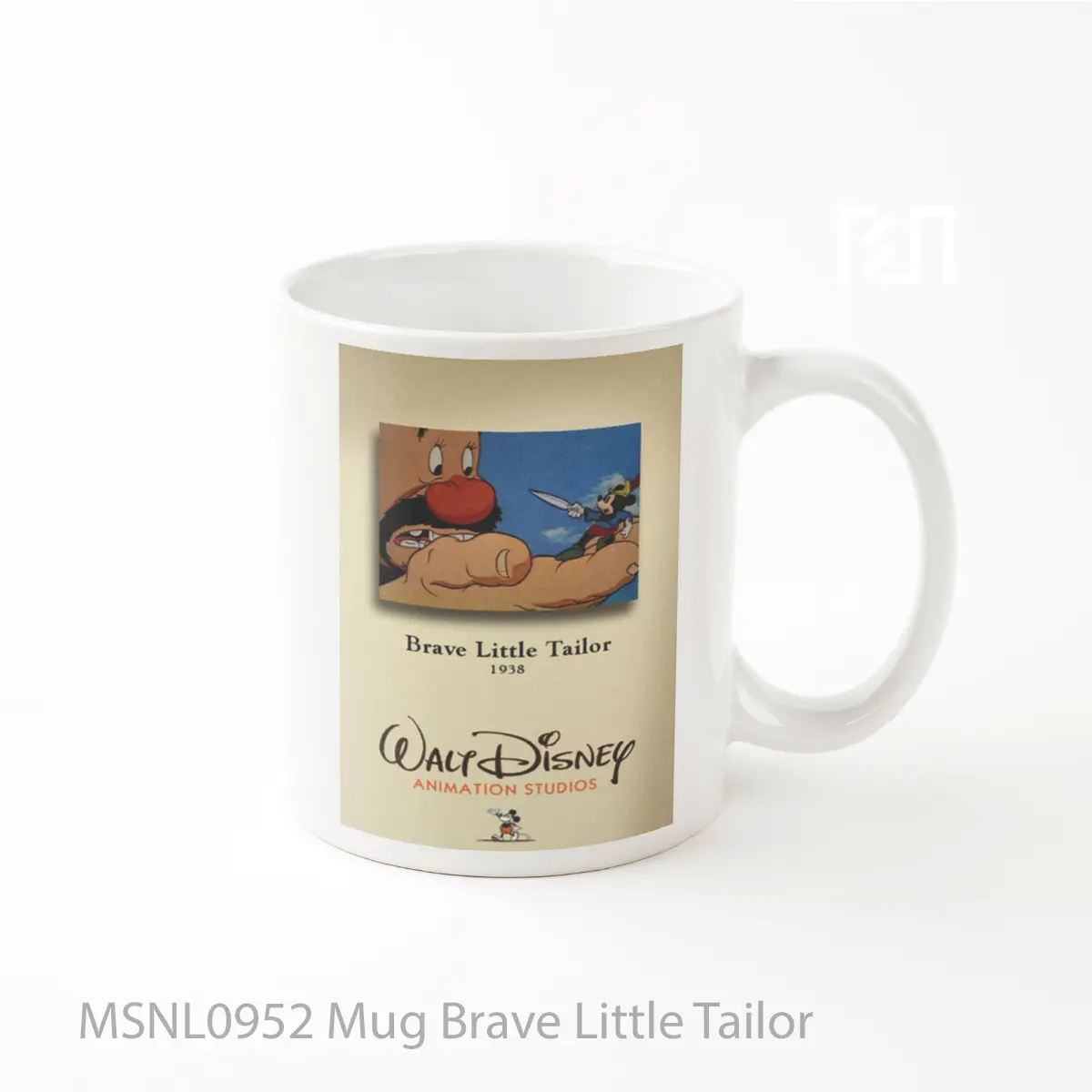 Mug Brave Little Tailor Gelas Keramik Tema Film MSNL0952