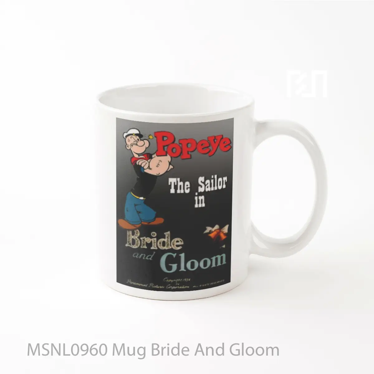 Mug Bride And Gloom Gelas Keramik Tema Film MSNL0960