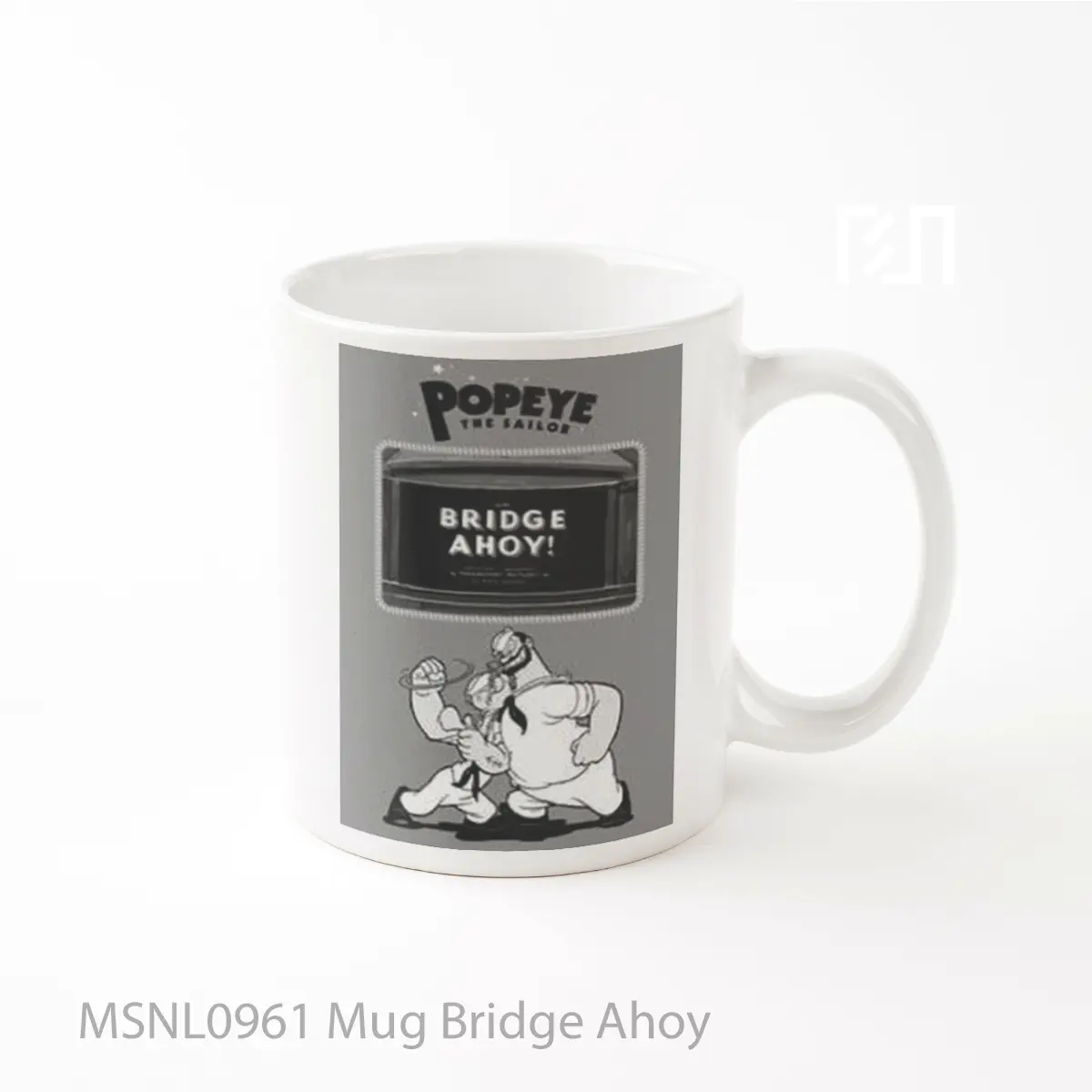 Mug Bridge Ahoy Gelas Keramik Tema Film MSNL0961
