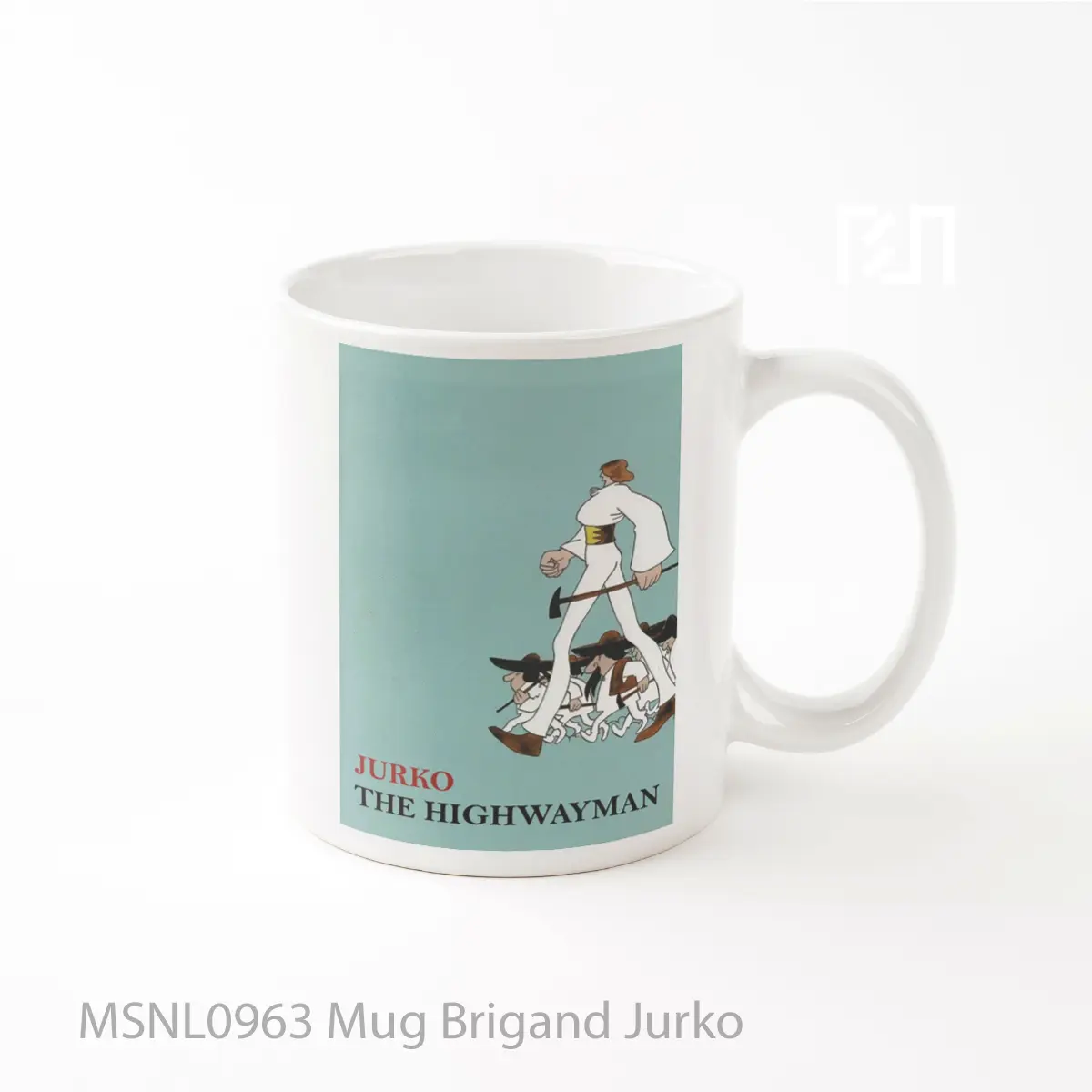 Mug Brigand Jurko Gelas Keramik Tema Film MSNL0963