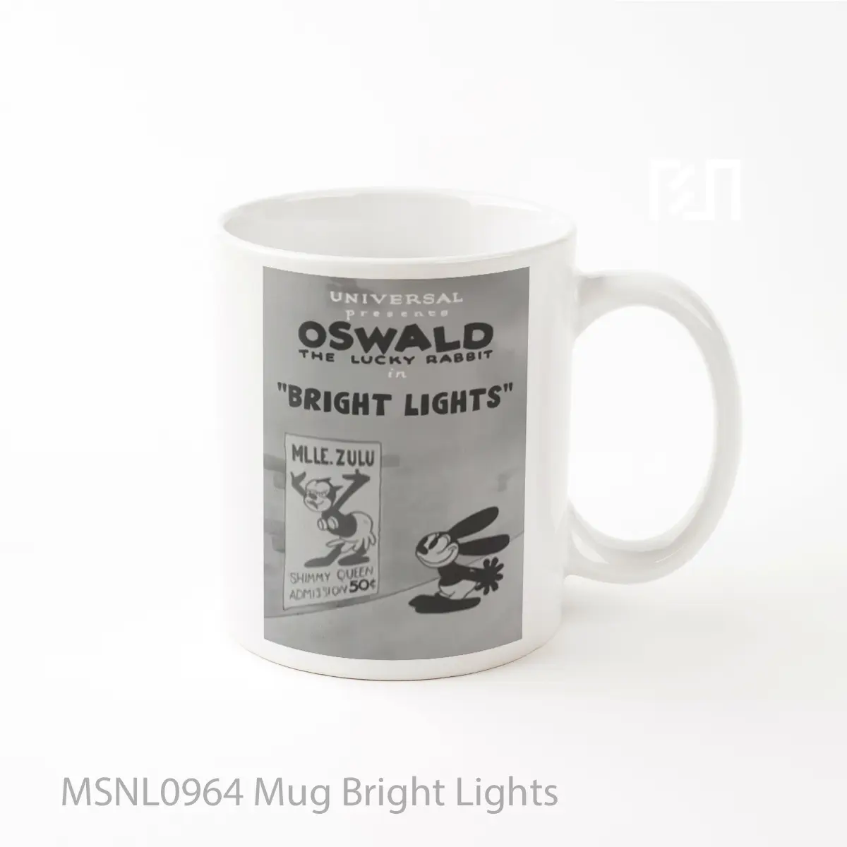 Mug Bright Lights Gelas Keramik Tema Film MSNL0964