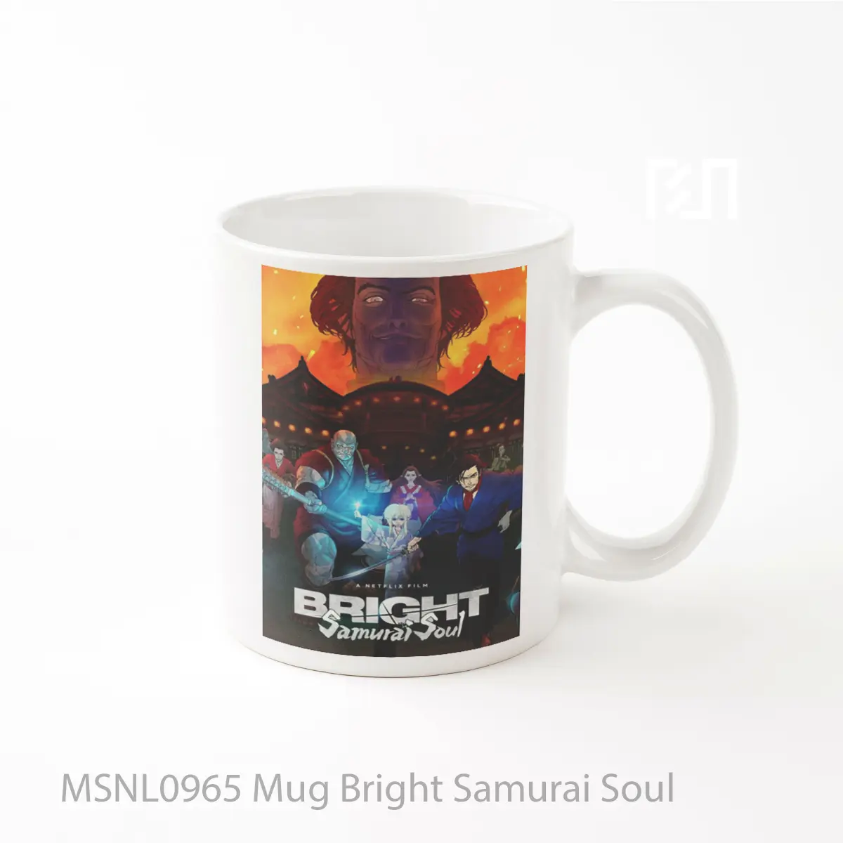 Mug Bright Samurai Soul Gelas Keramik Tema Film MSNL0965