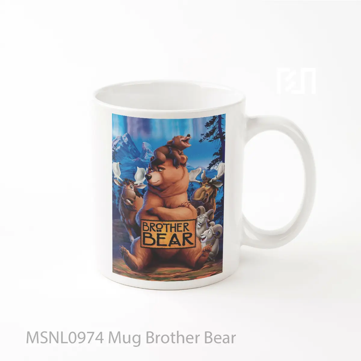 Mug Brother Bear Gelas Keramik Tema Film MSNL0974