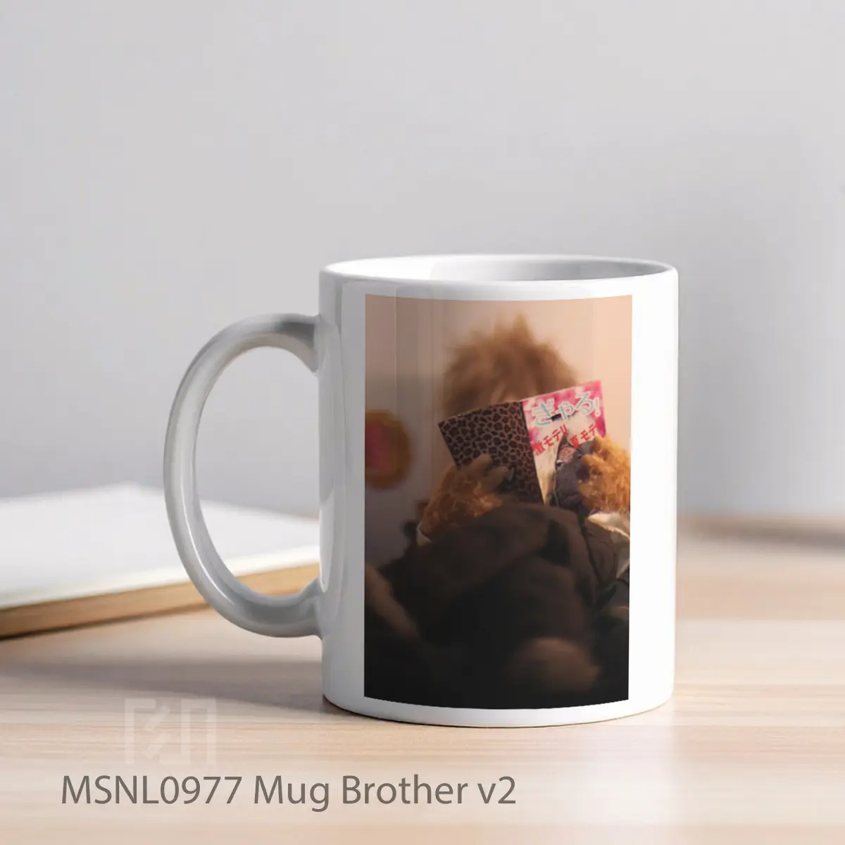 Mug Brother V2 Gelas Keramik Tema Film MSNL0977 - Tampak Kiri