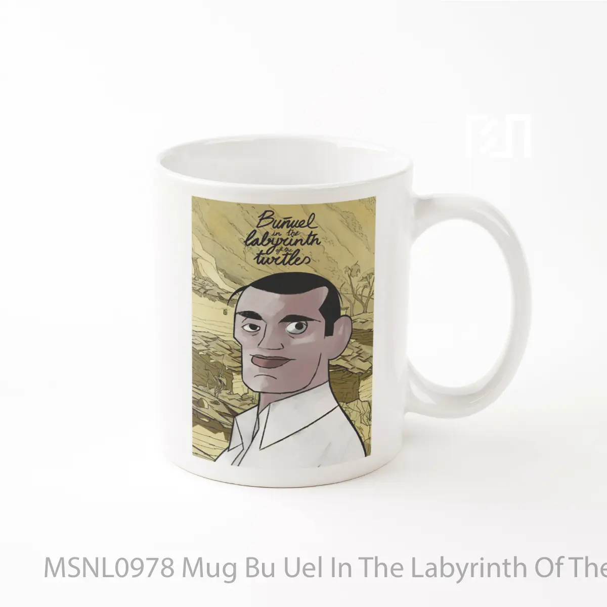 Mug Bu Uel In The Labyrinth Of The Turtles Gelas Keramik Tema Film MSNL0978