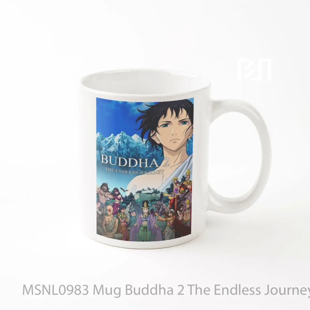 Mug Buddha 2 The Endless Journey Gelas Keramik Tema Film MSNL0983