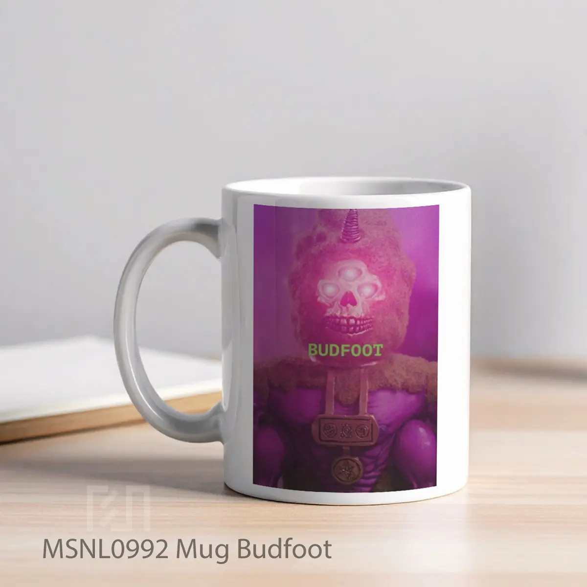 Mug Budfoot Gelas Keramik Tema Film MSNL0992 - Tampak Kiri