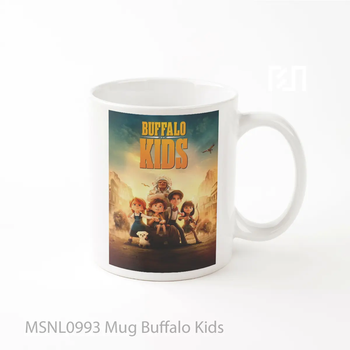 Mug Buffalo Kids Gelas Keramik Tema Film MSNL0993