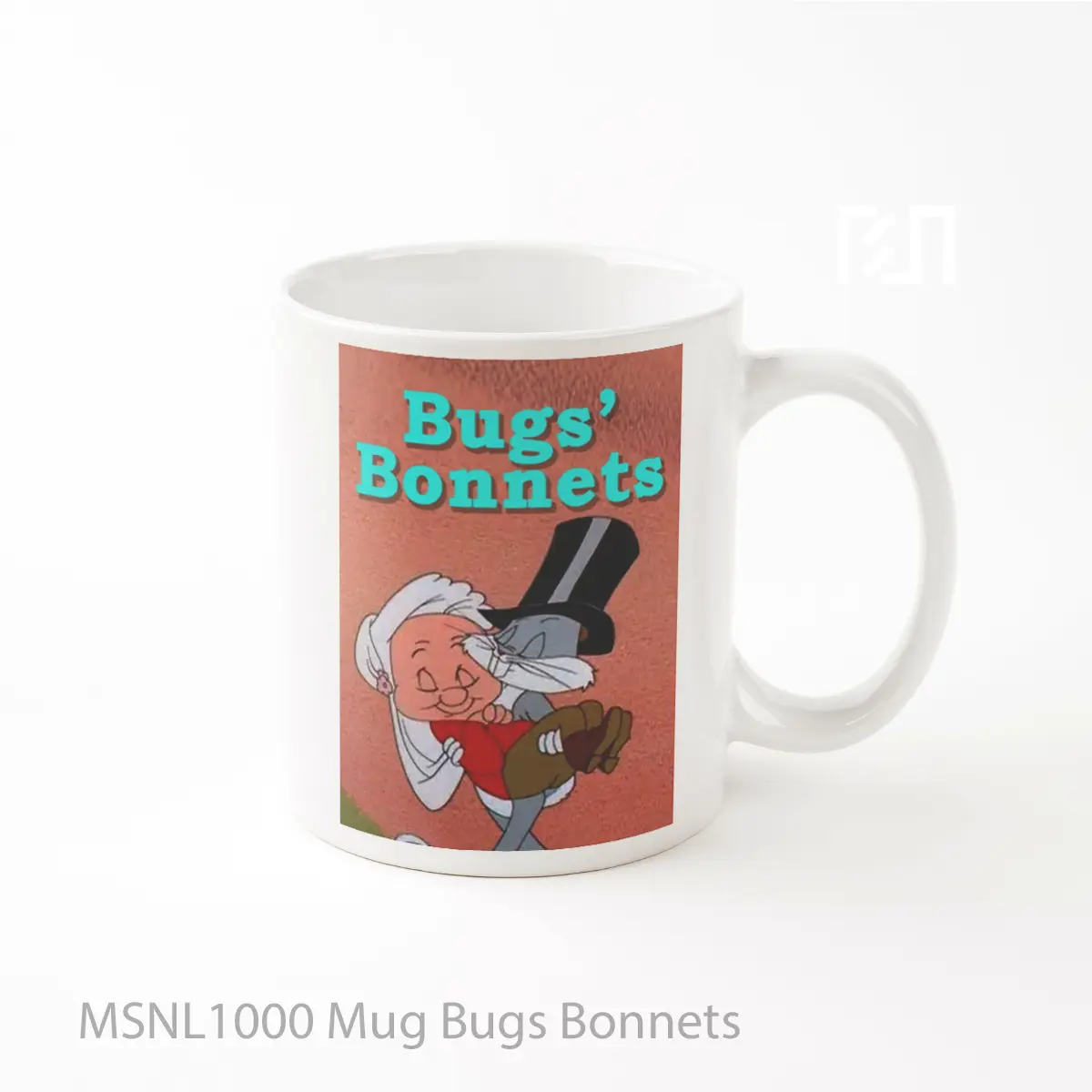 Mug Bugs Bonnets Gelas Keramik Tema Film MSNL1000
