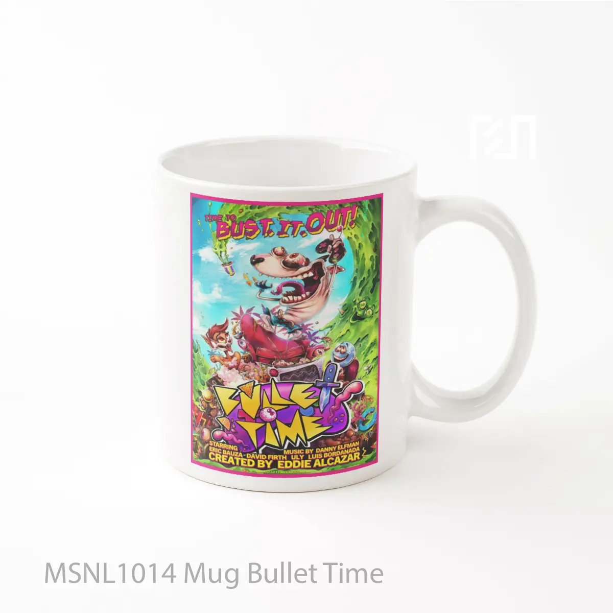Mug Bullet Time Gelas Keramik Tema Film MSNL1014