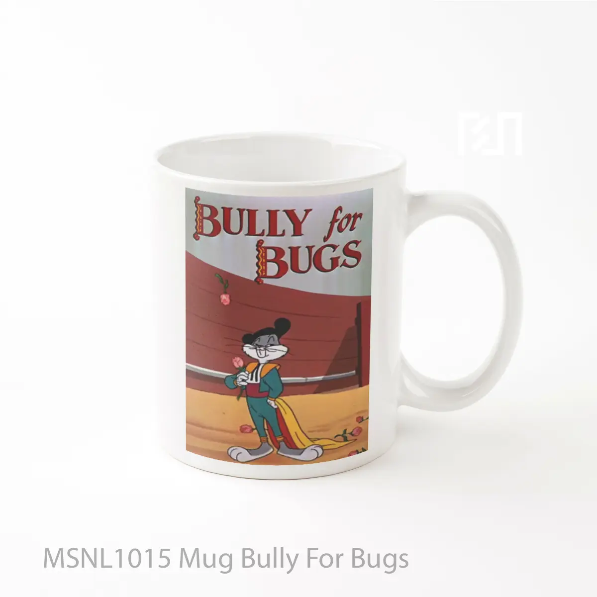 Mug Bully For Bugs Gelas Keramik Tema Film MSNL1015