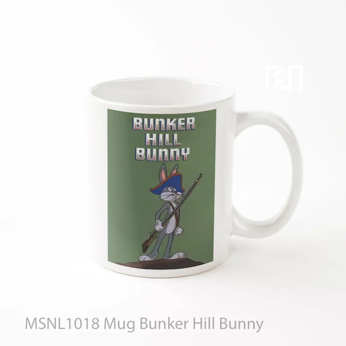 Mug Bunker Hill Bunny Gelas Keramik Tema Film MSNL1018