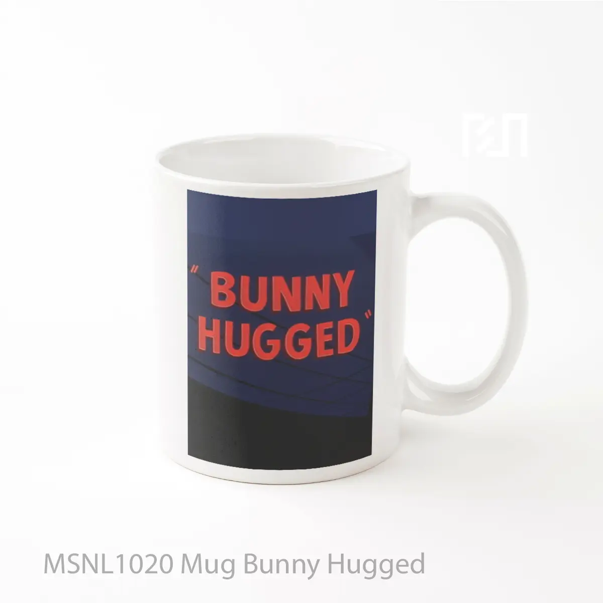Mug Bunny Hugged Gelas Keramik Tema Film MSNL1020