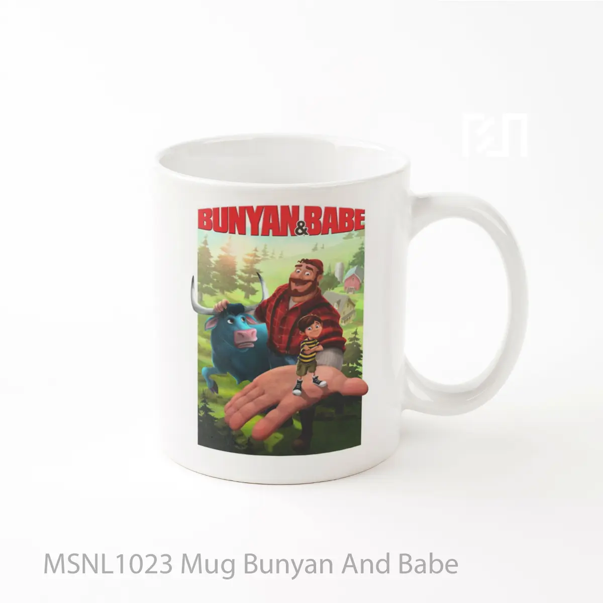 Mug Bunyan And Babe Gelas Keramik Tema Film MSNL1023