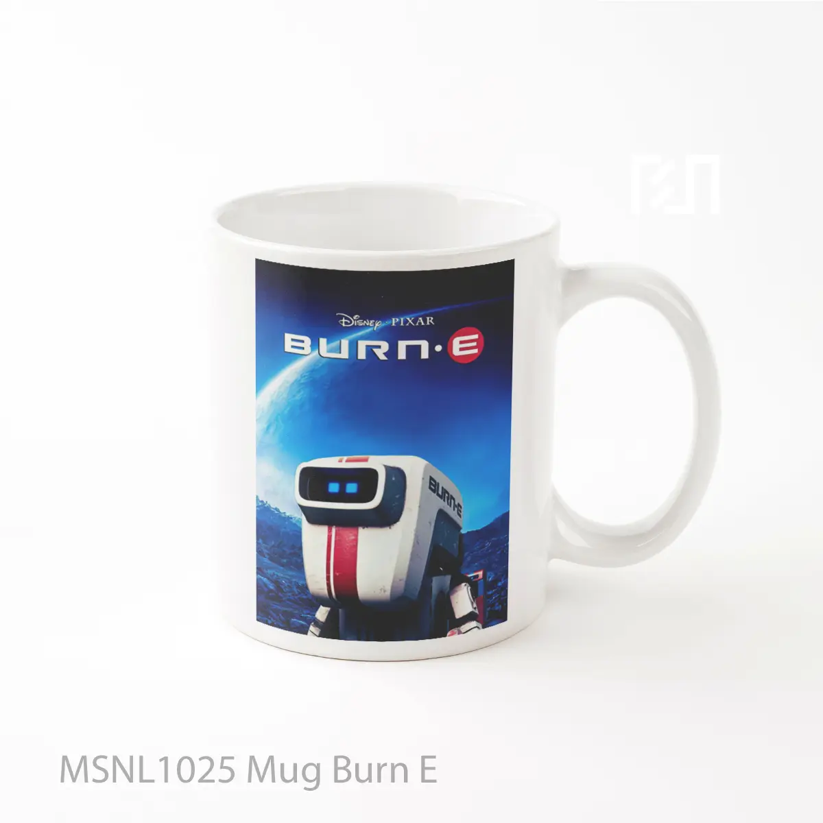 Mug Burn E Gelas Keramik Tema Film MSNL1025