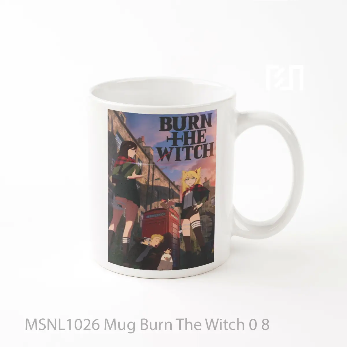 Mug Burn The Witch 0 8 Gelas Keramik Tema Film MSNL1026