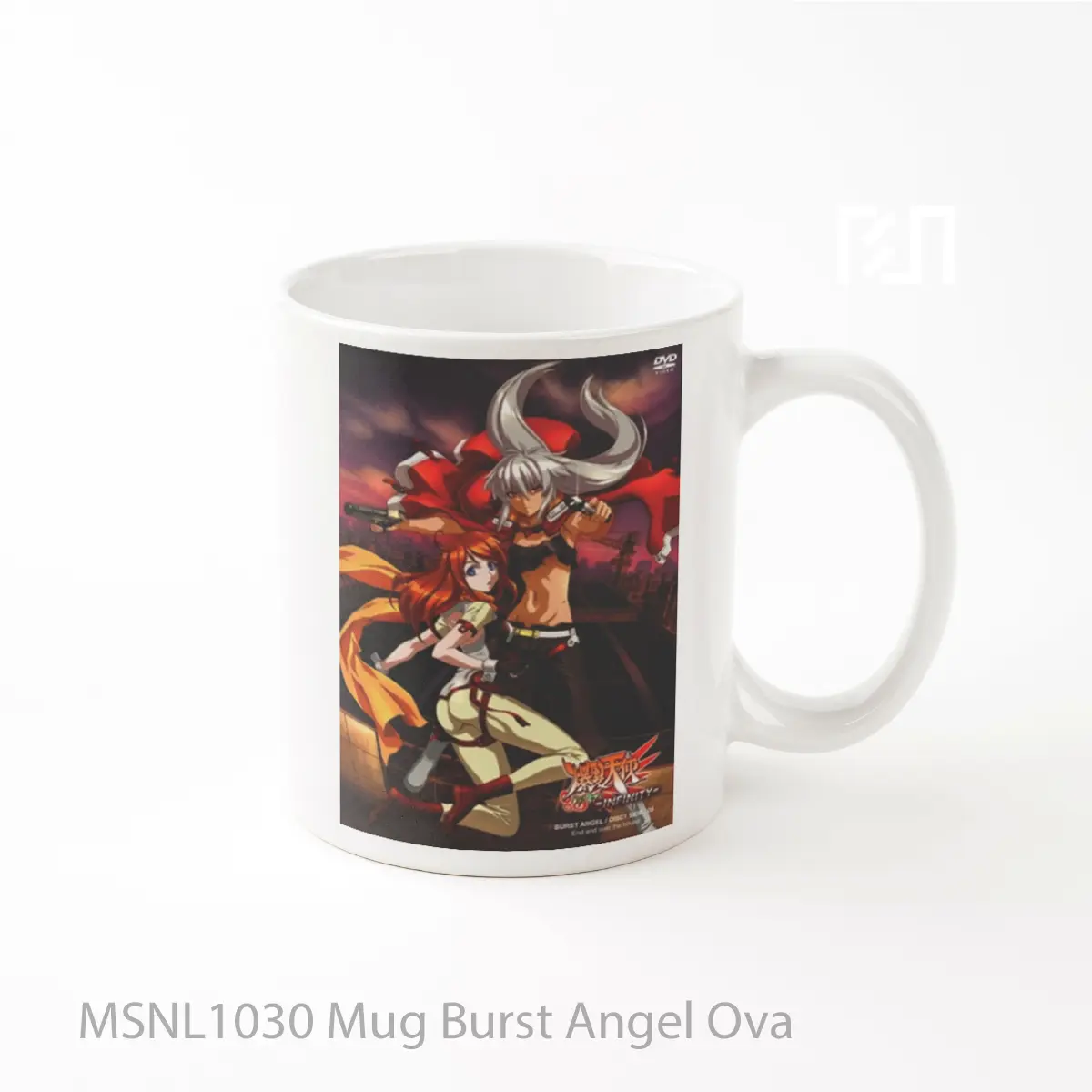 Mug Burst Angel Ova Gelas Keramik Tema Film MSNL1030