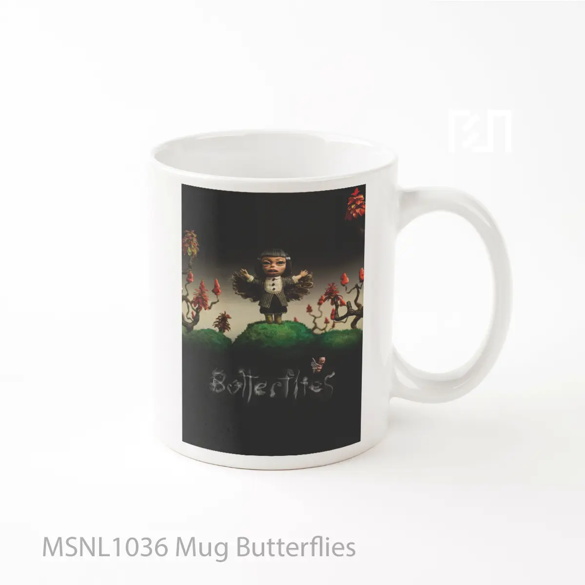Mug Butterflies Gelas Keramik Tema Film MSNL1036