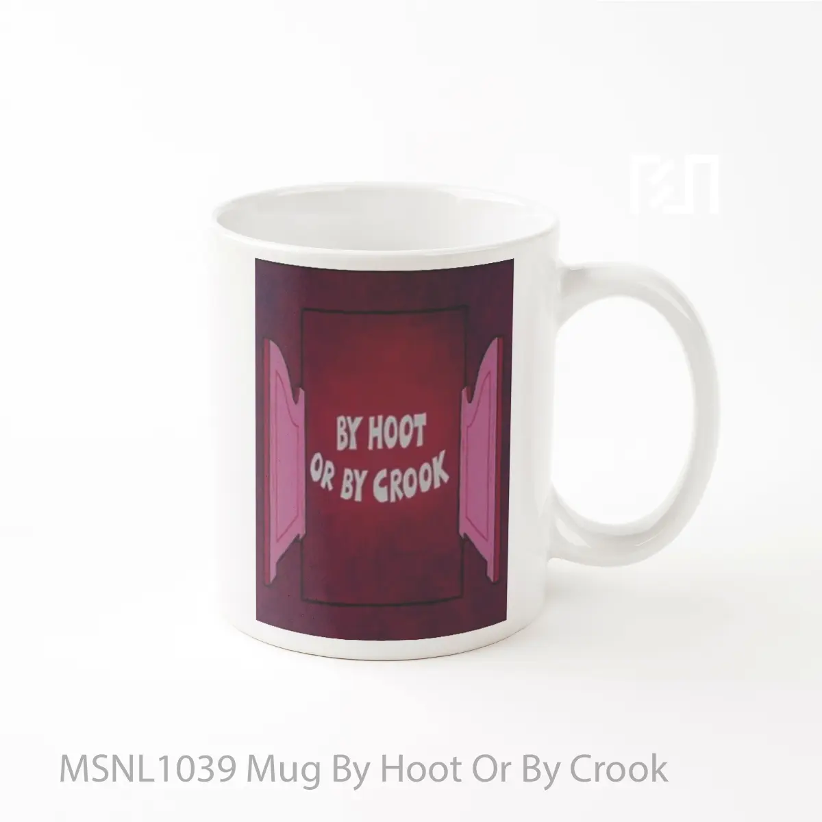Mug By Hoot Or By Crook Gelas Keramik Tema Film MSNL1039