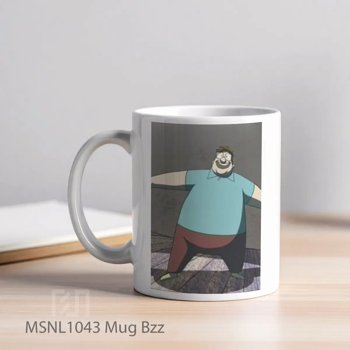 Mug Bzz Gelas Keramik Tema Film MSNL1043 - Tampak Kiri