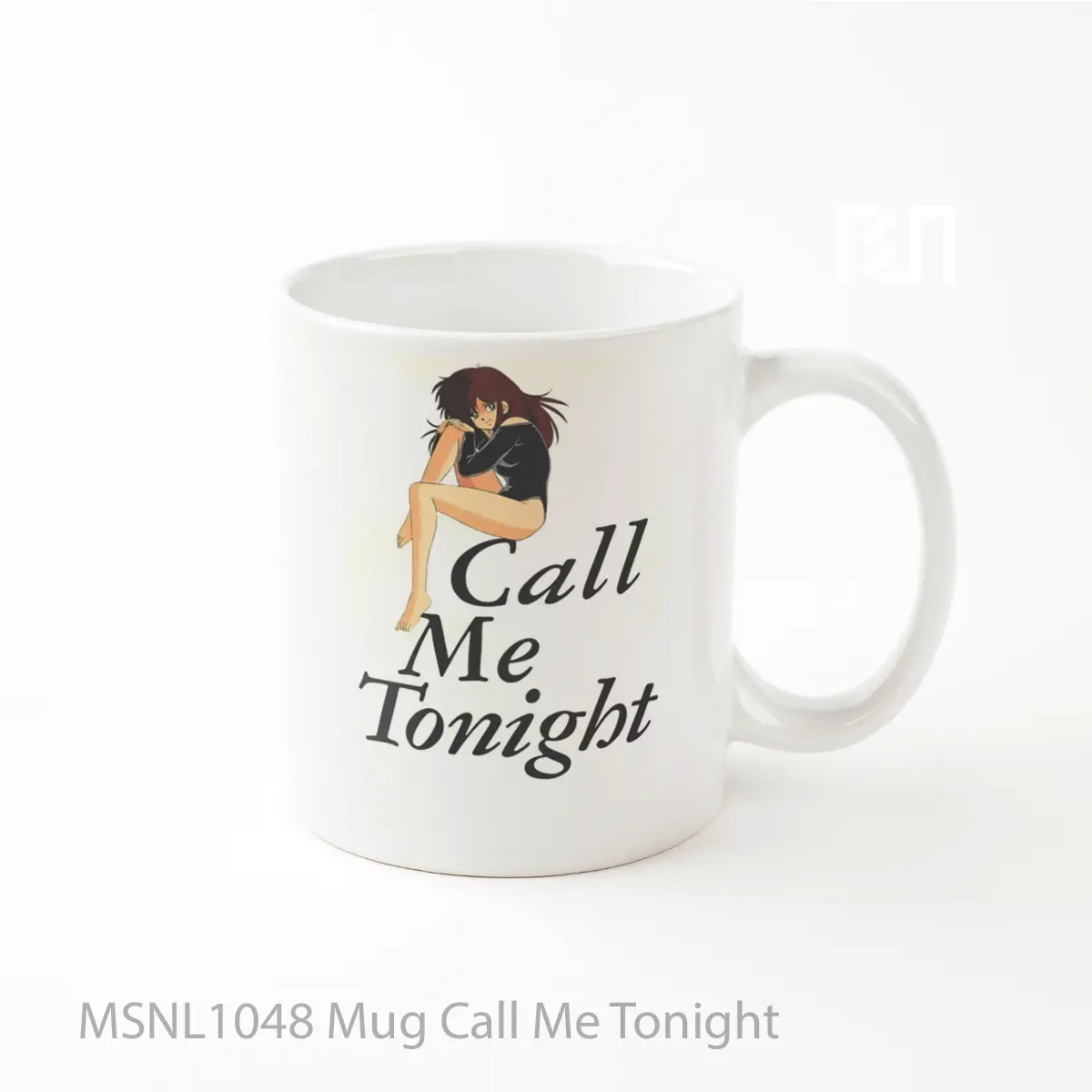 Mug Call Me Tonight Gelas Keramik Tema Film MSNL1048