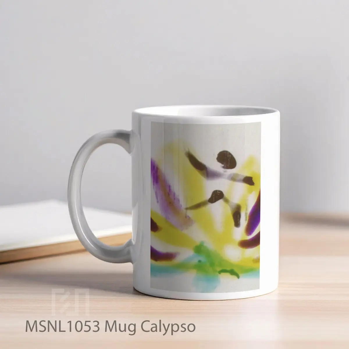 Mug Calypso Gelas Keramik Tema Film MSNL1053 - Tampak Kiri