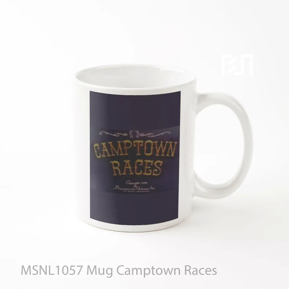 Mug Camptown Races Gelas Keramik Tema Film MSNL1057