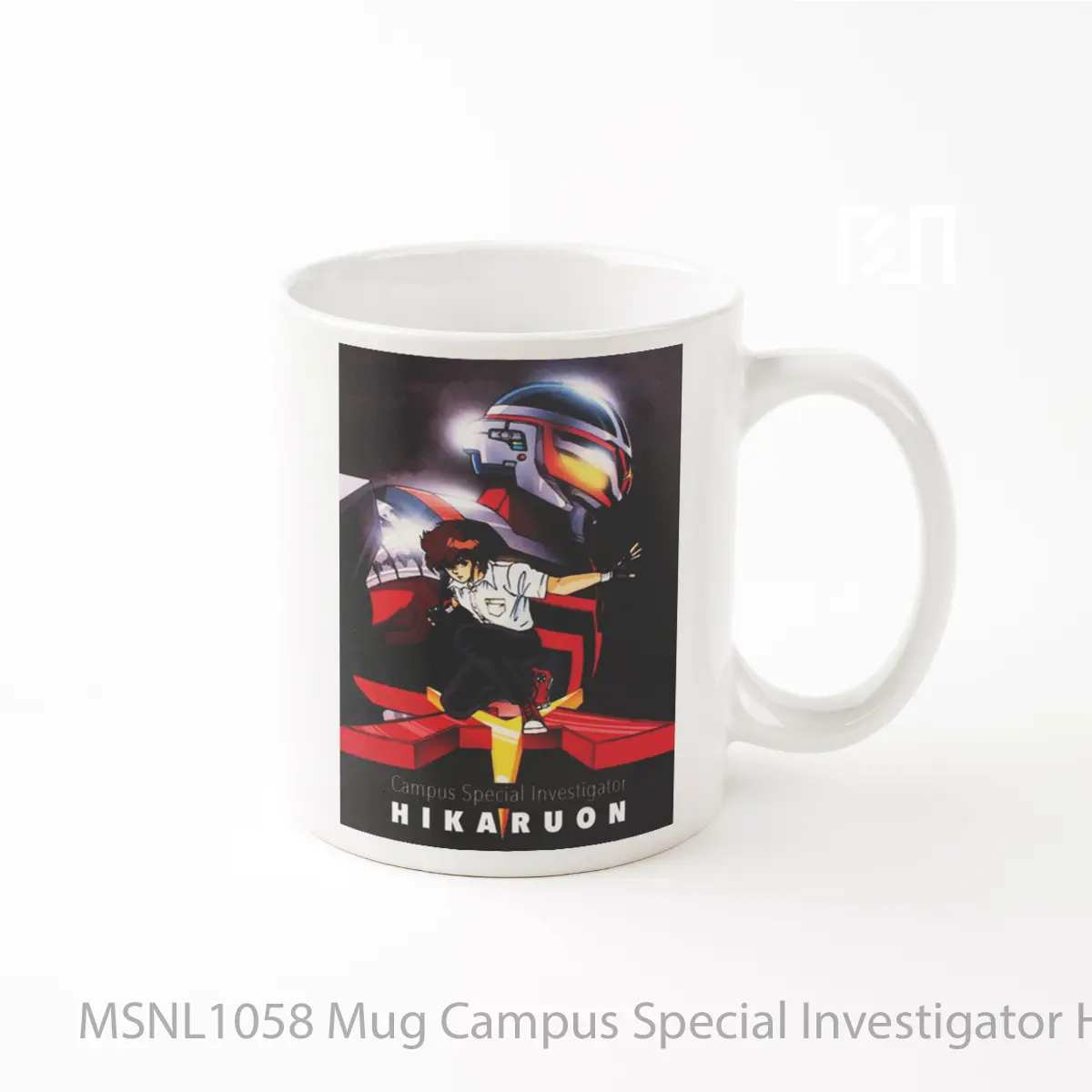 Mug Campus Special Investigator Hikaruon Gelas Keramik Tema Film MSNL1058