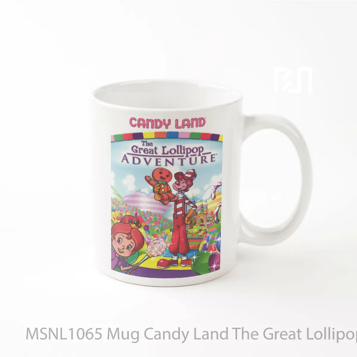Mug Candy Land The Great Lollipop Adventure Gelas Keramik Tema Film MSNL1065