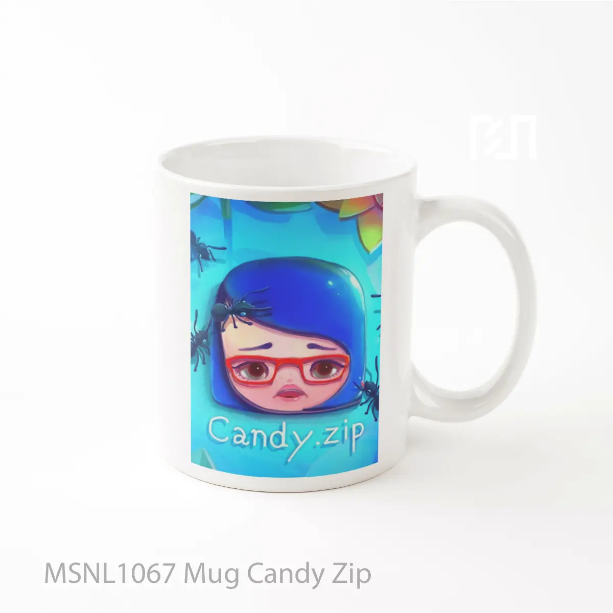 Mug Candy Zip Gelas Keramik Tema Film MSNL1067