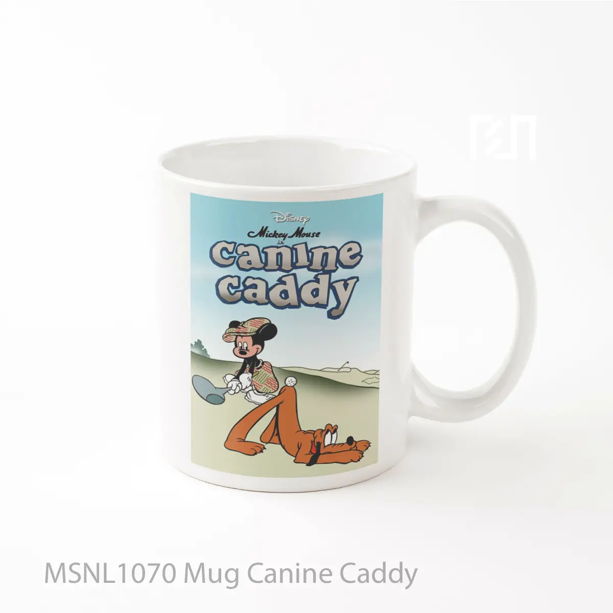 Mug Canine Caddy Gelas Keramik Tema Film MSNL1070