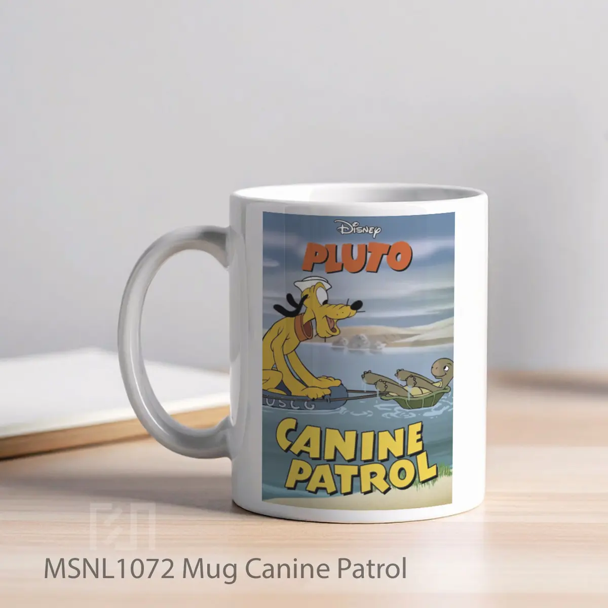 Mug Canine Patrol Gelas Keramik Tema Film MSNL1072 - Tampak Kiri