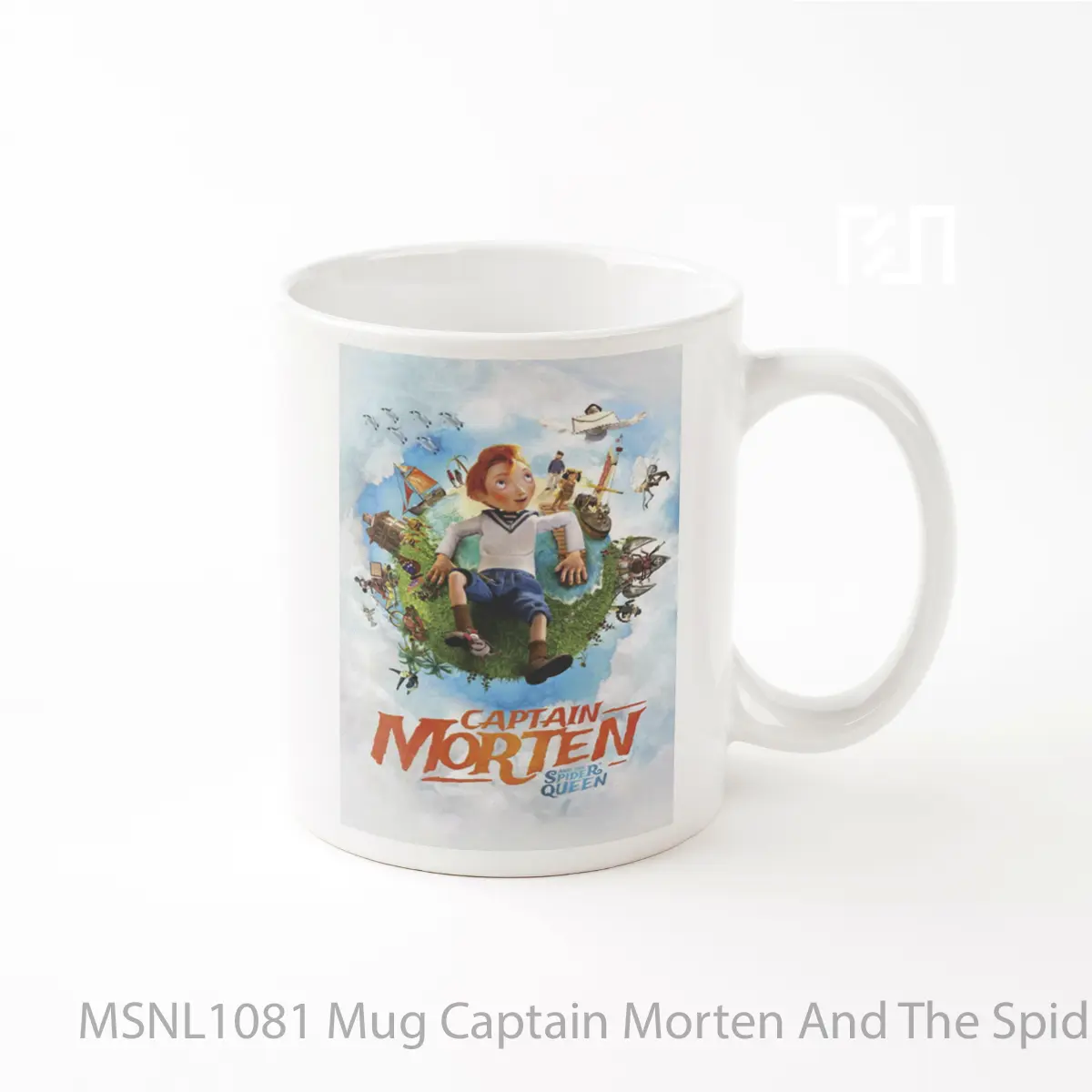Mug Captain Morten And The Spider Queen Gelas Keramik Tema Film MSNL1081