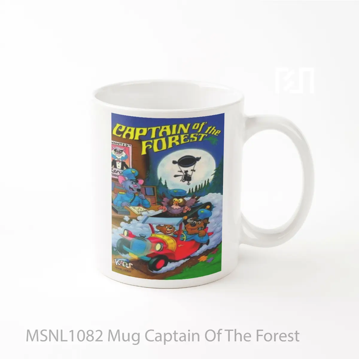 Mug Captain Of The Forest Gelas Keramik Tema Film MSNL1082