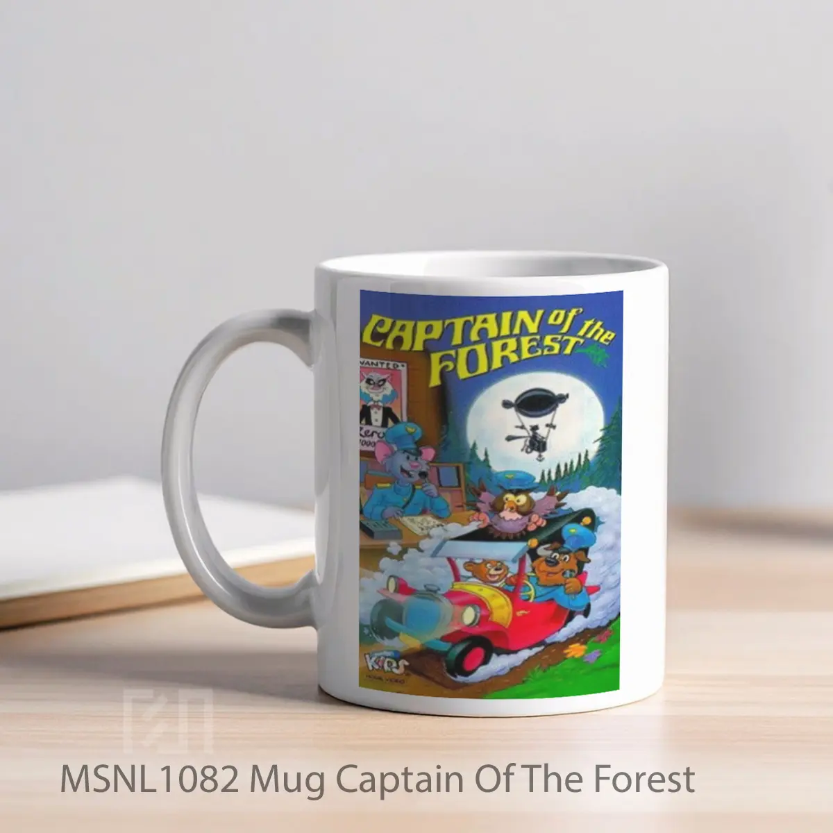 Mug Captain Of The Forest Gelas Keramik Tema Film MSNL1082 - Tampak Kiri