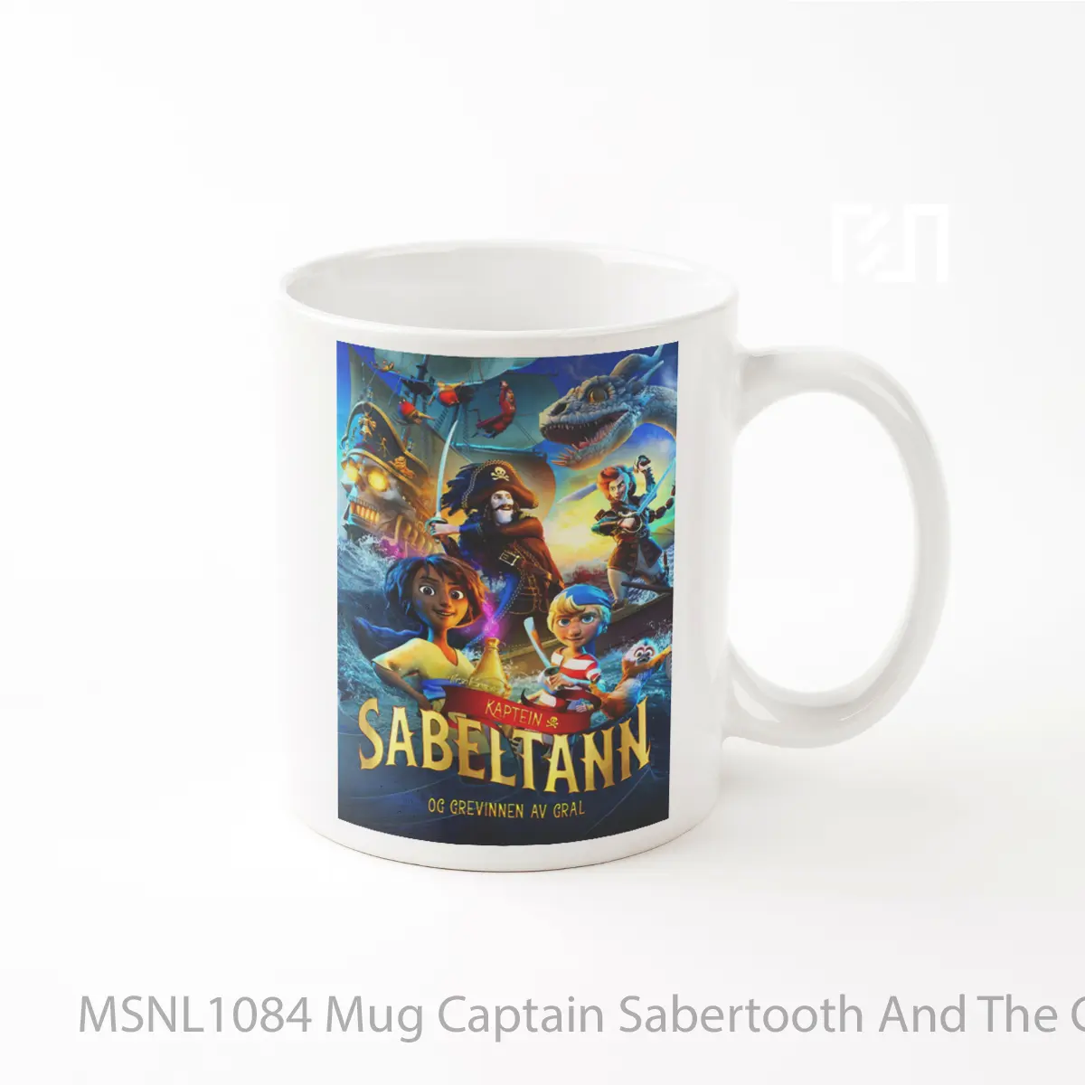 Mug Captain Sabertooth And The Countess Of Grel Gelas Keramik Tema Film MSNL1084
