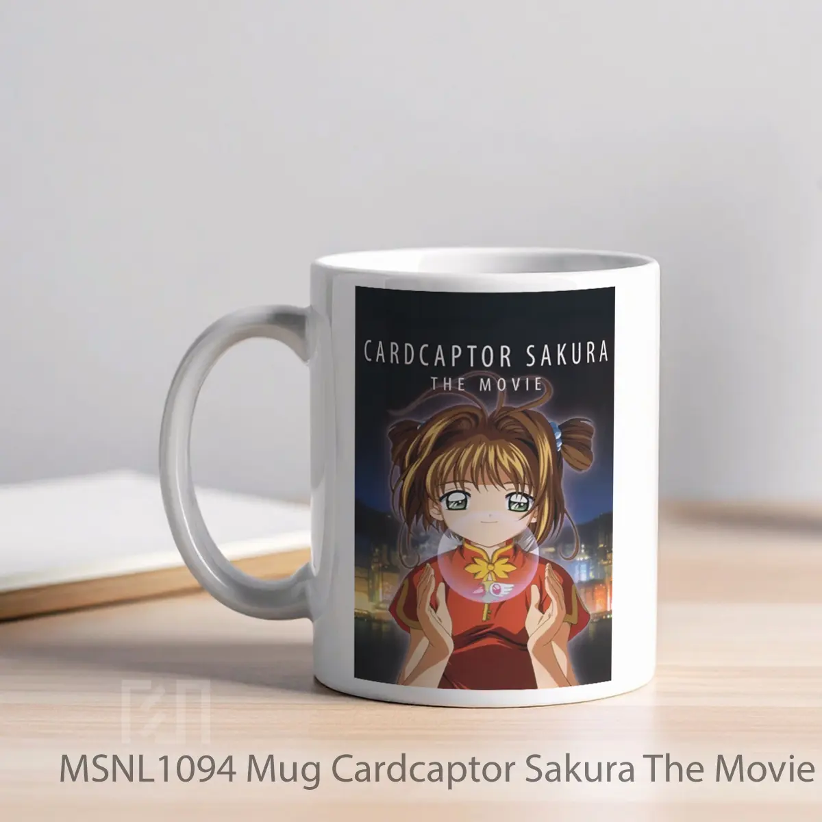 Mug Cardcaptor Sakura The Movie Gelas Keramik Tema Film MSNL1094 - Tampak Kiri