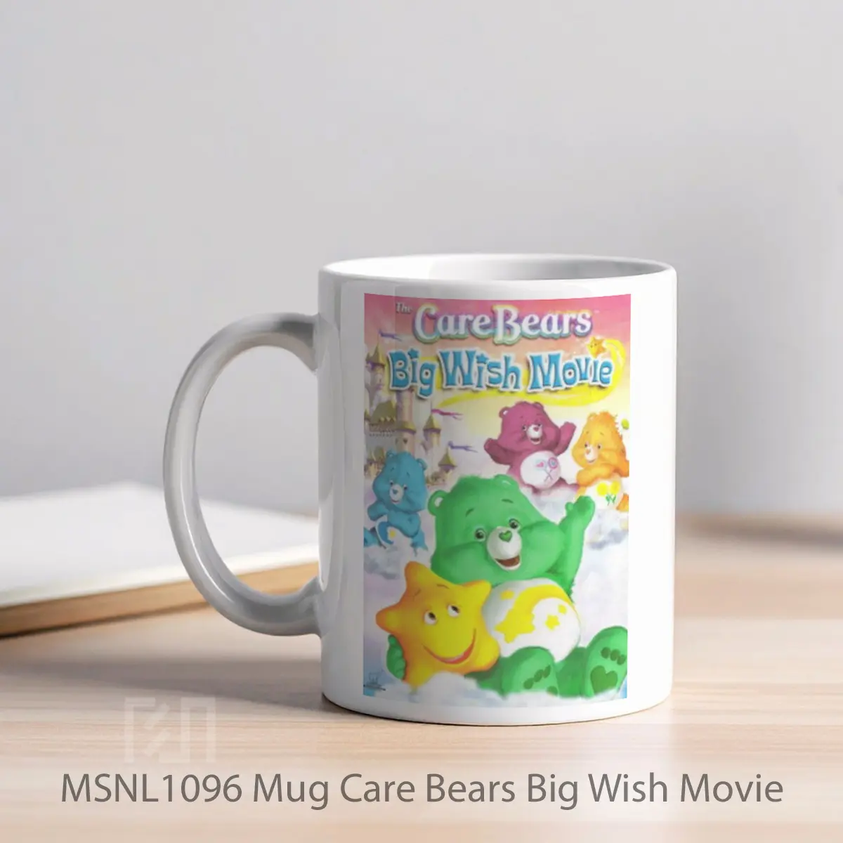 Mug Care Bears Big Wish Movie Gelas Keramik Tema Film MSNL1096 - Tampak Kiri