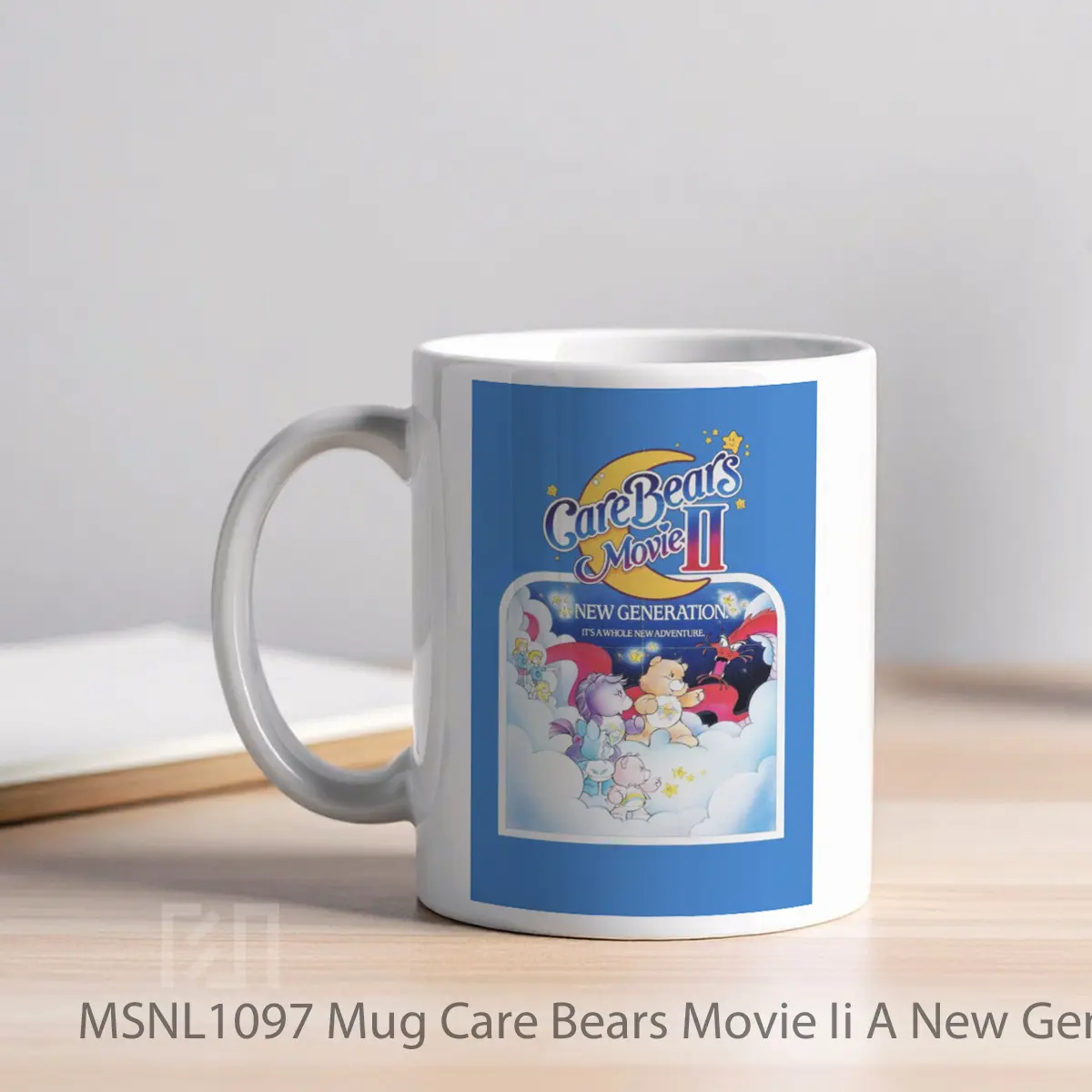 Mug Care Bears Movie Ii A New Generation Gelas Keramik Tema Film MSNL1097 - Tampak Kiri