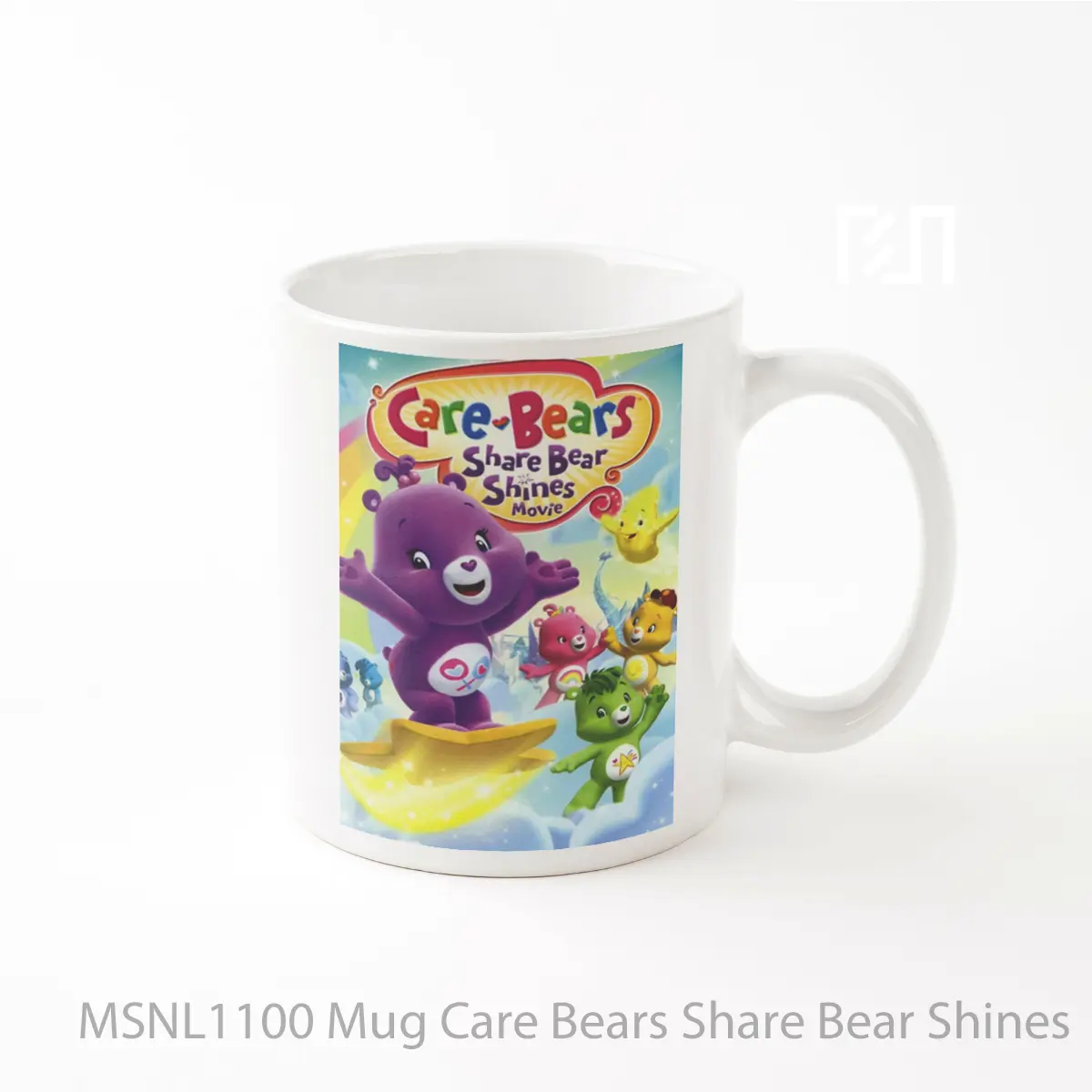 Mug Care Bears Share Bear Shines Gelas Keramik Tema Film MSNL1100