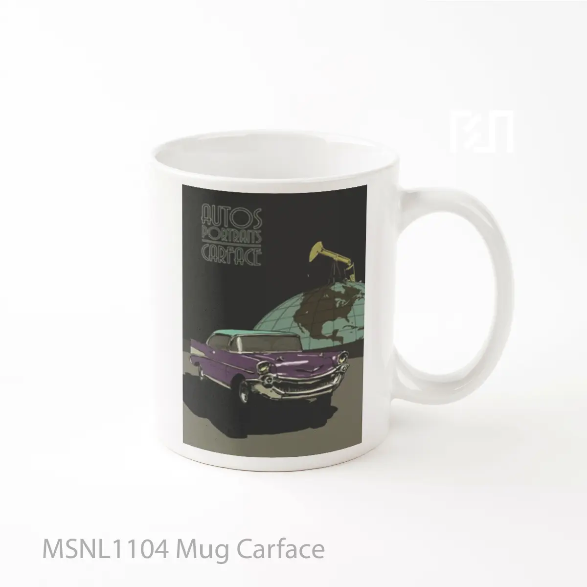 Mug Carface Gelas Keramik Tema Film MSNL1104