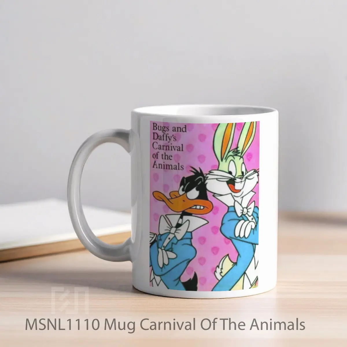 Mug Carnival Of The Animals Gelas Keramik Tema Film MSNL1110 - Tampak Kiri