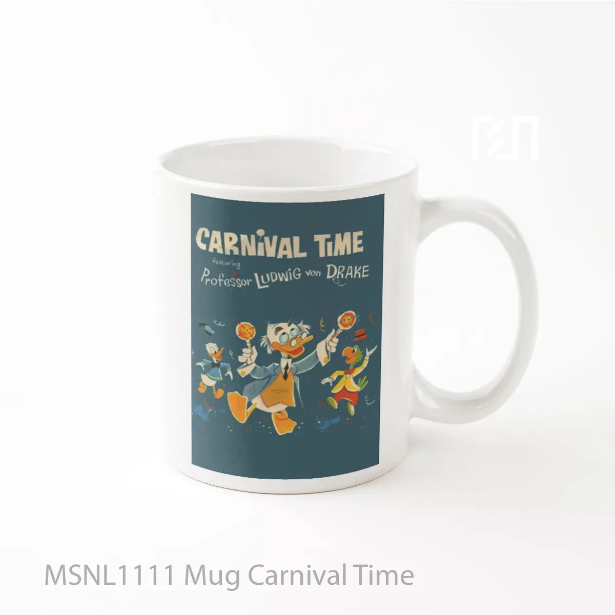 Mug Carnival Time Gelas Keramik Tema Film MSNL1111