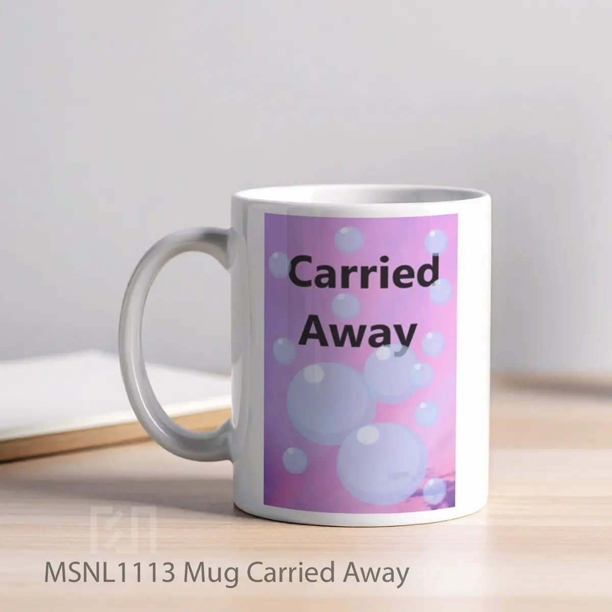 Mug Carried Away Gelas Keramik Tema Film MSNL1113 - Tampak Kiri
