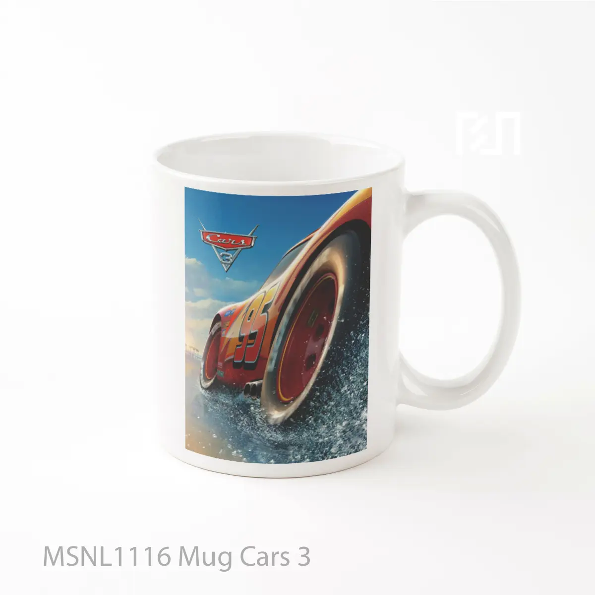 Mug Cars 3 Gelas Keramik Tema Film MSNL1116