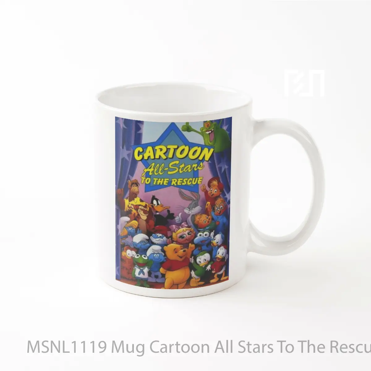 Mug Cartoon All Stars To The Rescue Gelas Keramik Tema Film MSNL1119