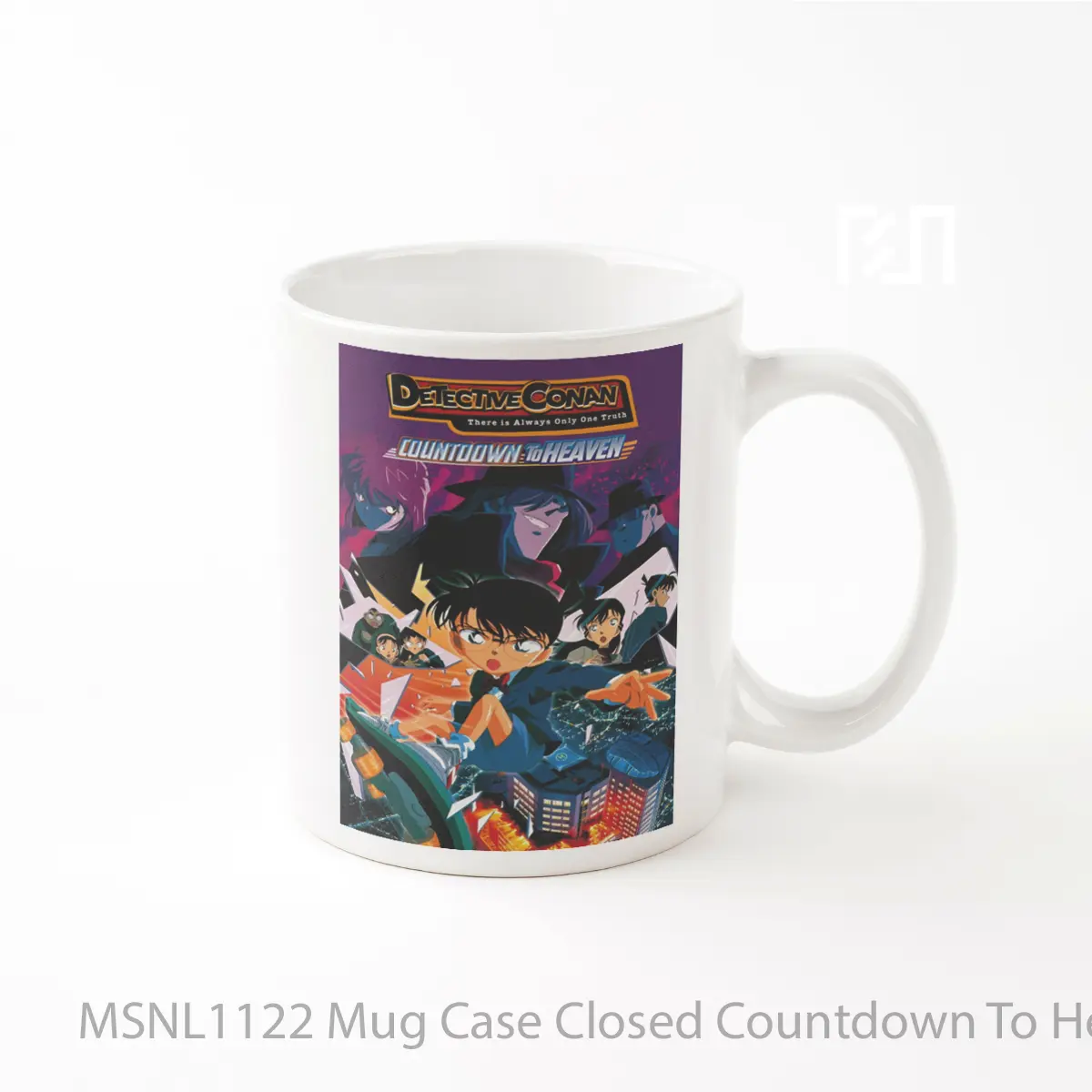 Mug Case Closed Countdown To Heaven Gelas Keramik Tema Film MSNL1122