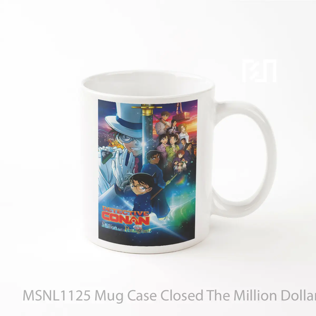 Mug Case Closed The Million Dollar Pentagram Gelas Keramik Tema Film MSNL1125