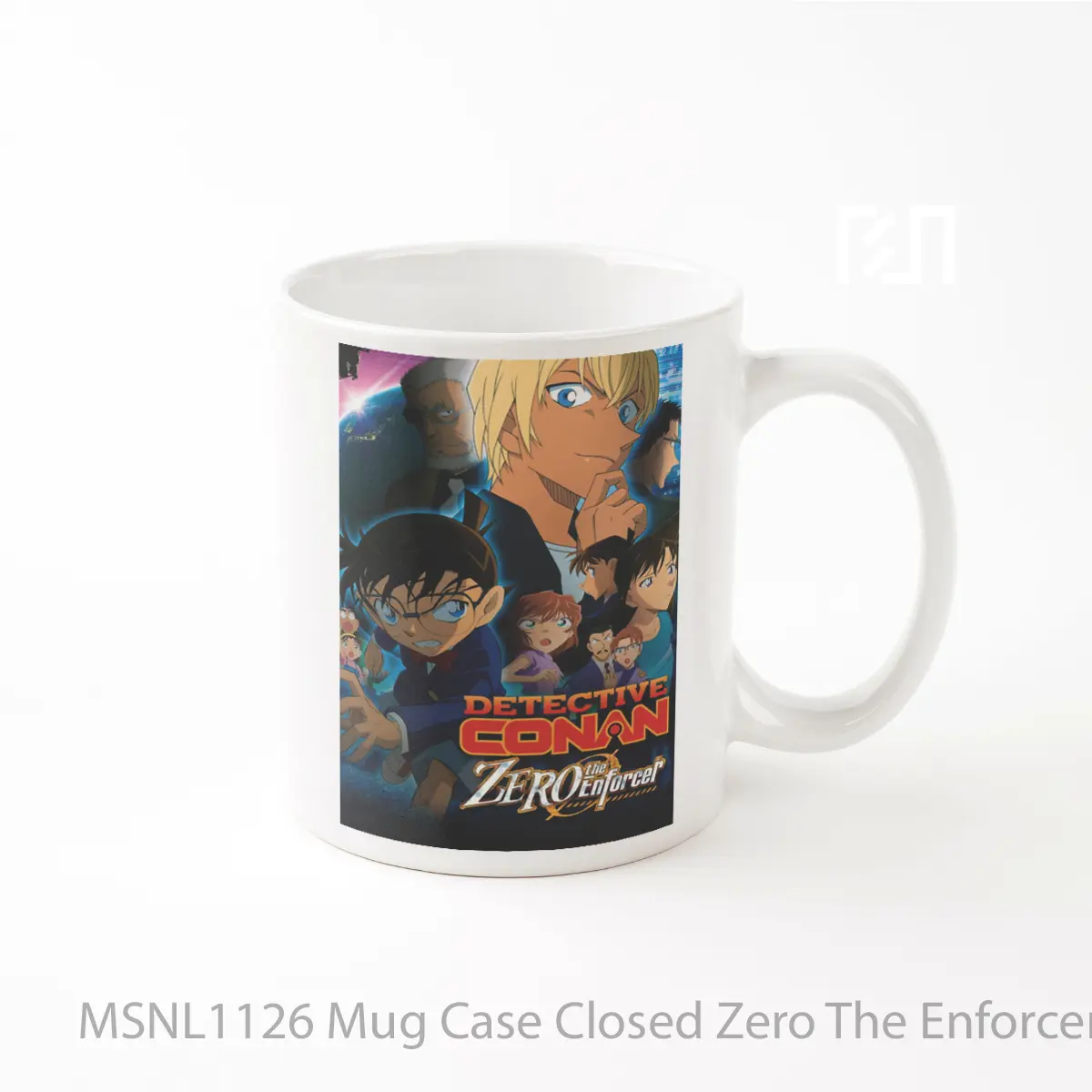 Mug Case Closed Zero The Enforcer Gelas Keramik Tema Film MSNL1126