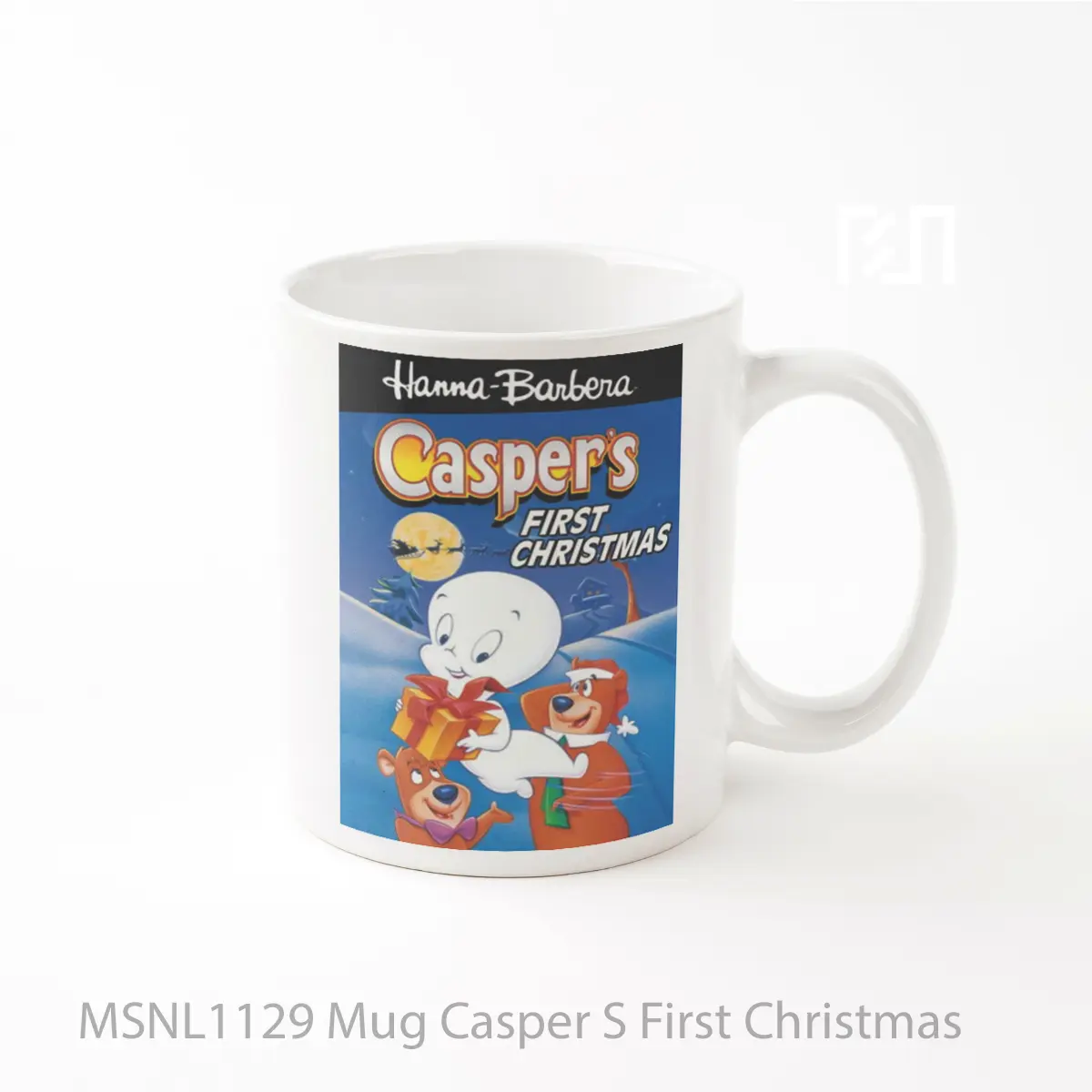 Mug Casper S First Christmas Gelas Keramik Tema Film MSNL1129